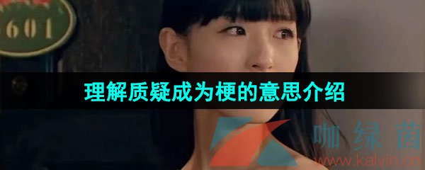 网络用语理解质疑成为梗的意思介绍