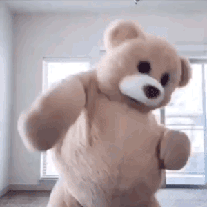 《抖音》小熊跳舞搞笑表情包分享