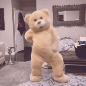 《抖音》小熊跳舞搞笑表情包分享
