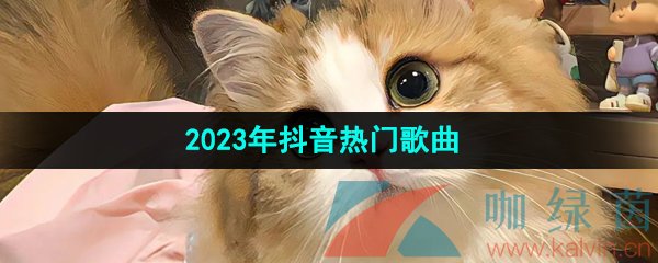 《抖音》2023年热门歌曲汇总大全