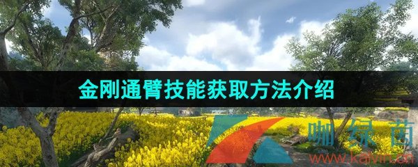 《逆水寒手游》金刚通臂技能获取方法介绍